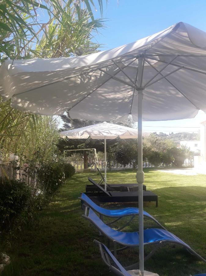 Makis Apartments Arillas Agiou Georgiou Esterno foto