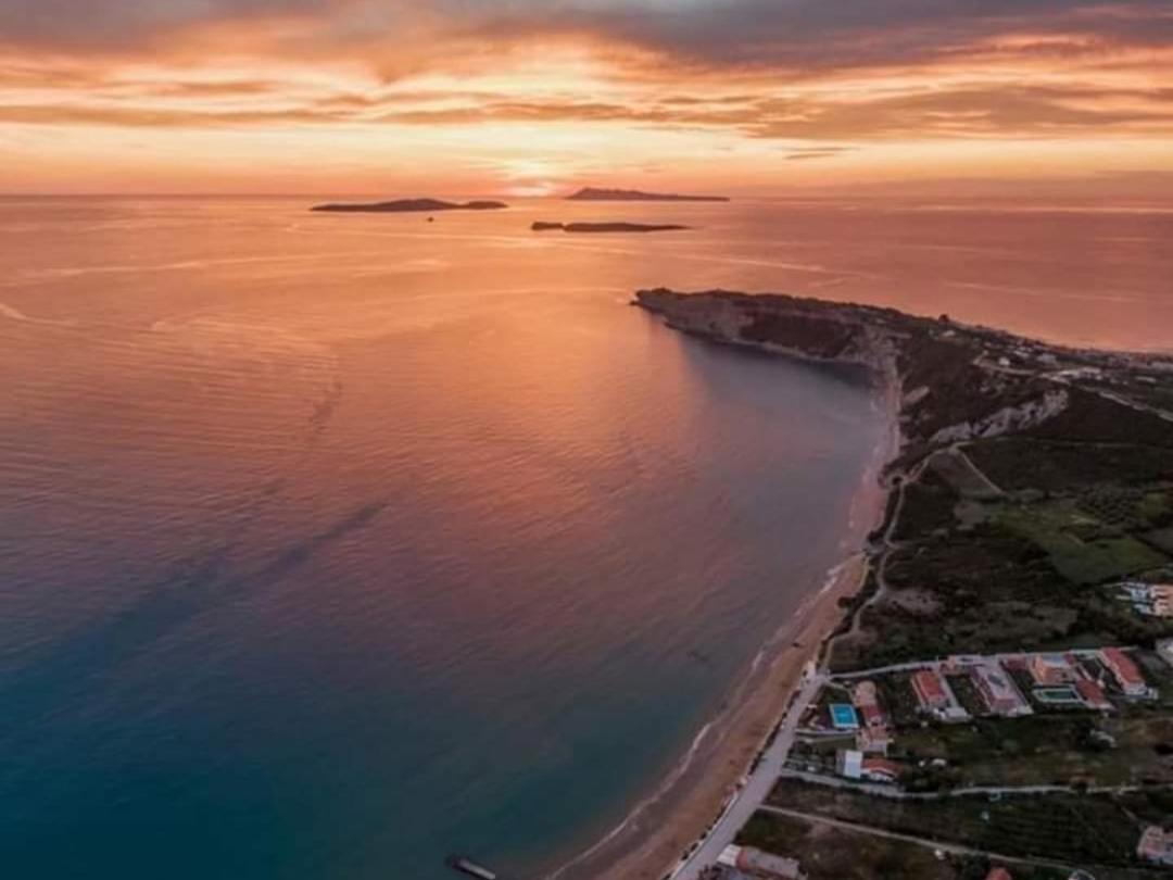 Makis Apartments Arillas Agiou Georgiou Esterno foto