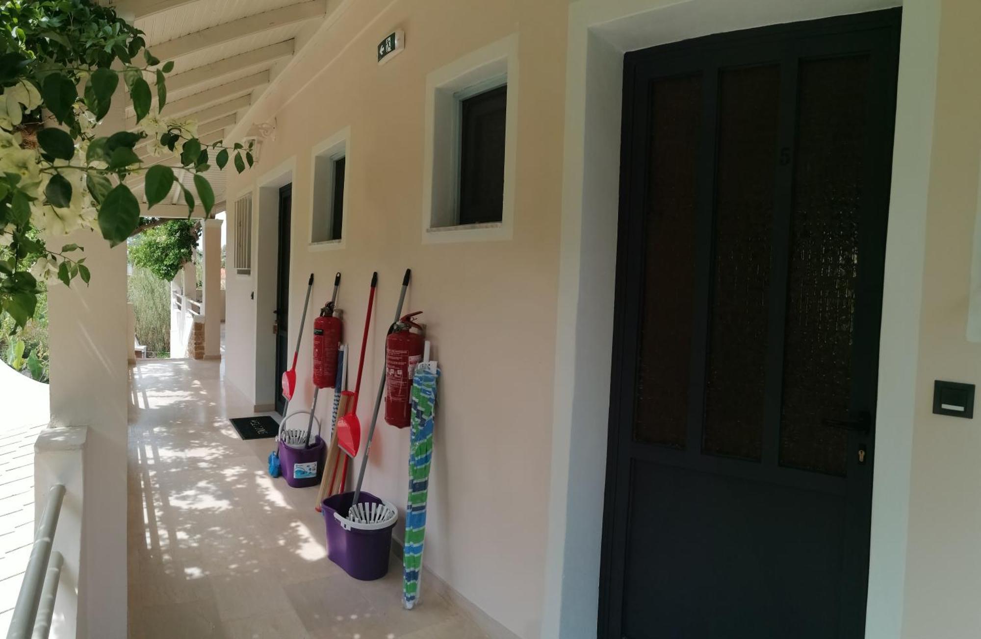 Makis Apartments Arillas Agiou Georgiou Esterno foto