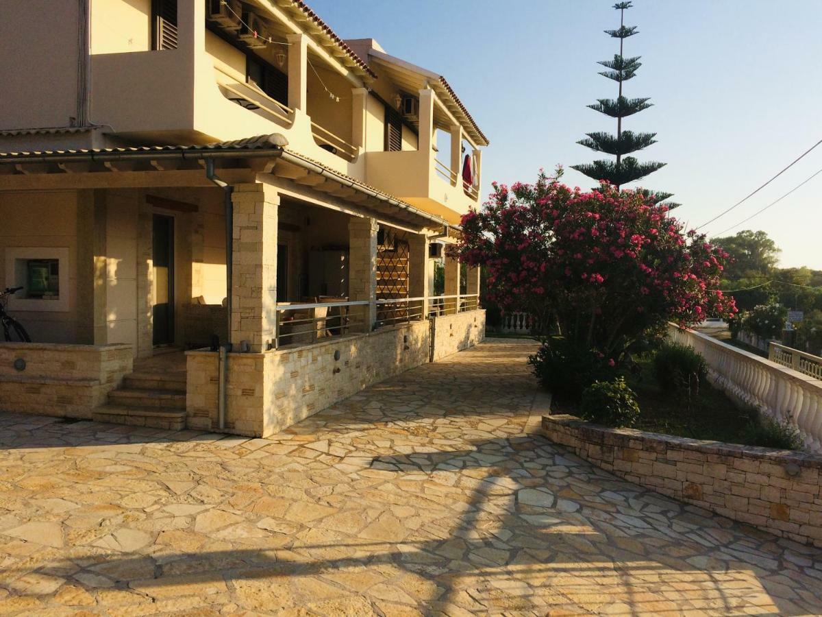 Makis Apartments Arillas Agiou Georgiou Esterno foto